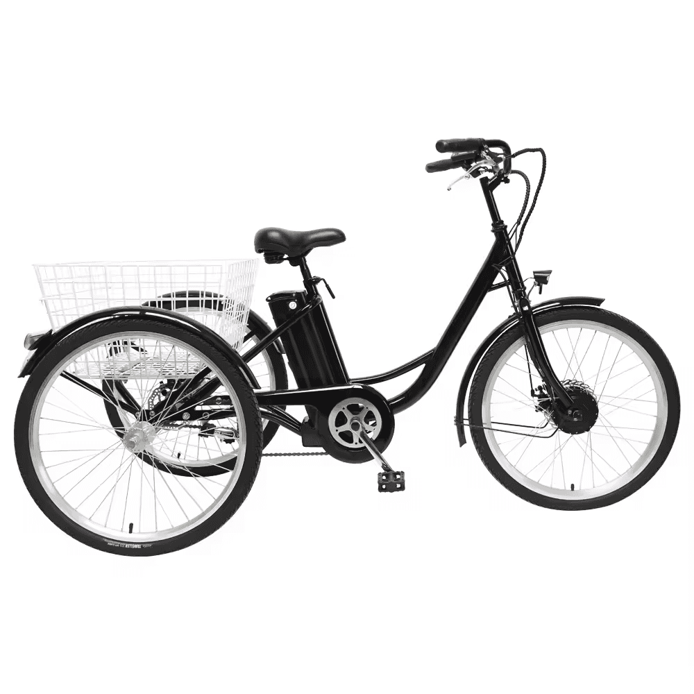 TXED 24'' 3-Wheel Electric Delivery Tricycle