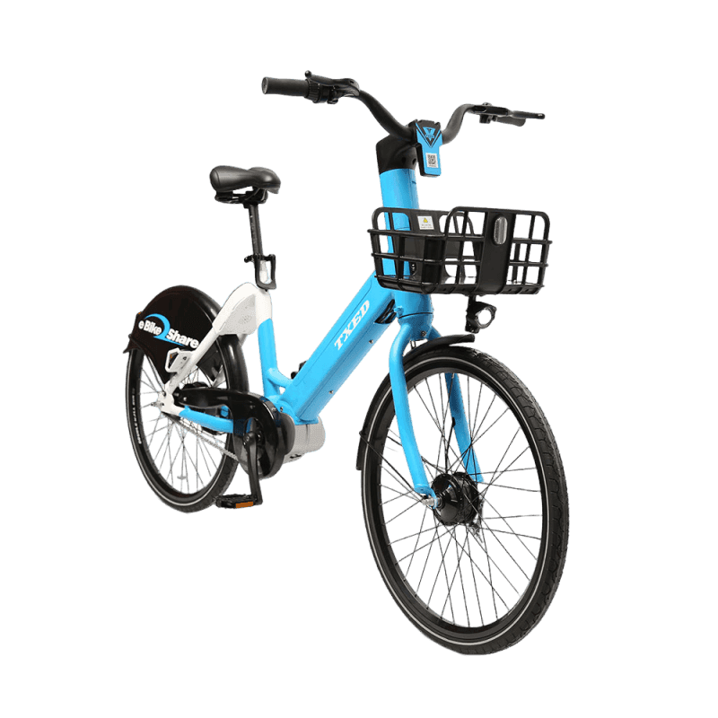 TXED smart e-bike sharing system with IoT connectivity and GPS tracking