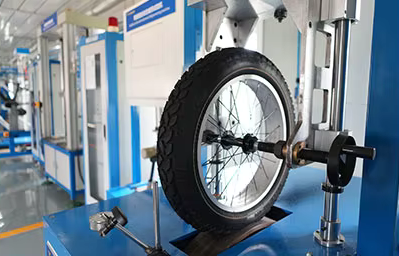 Wheel rolling fatigue